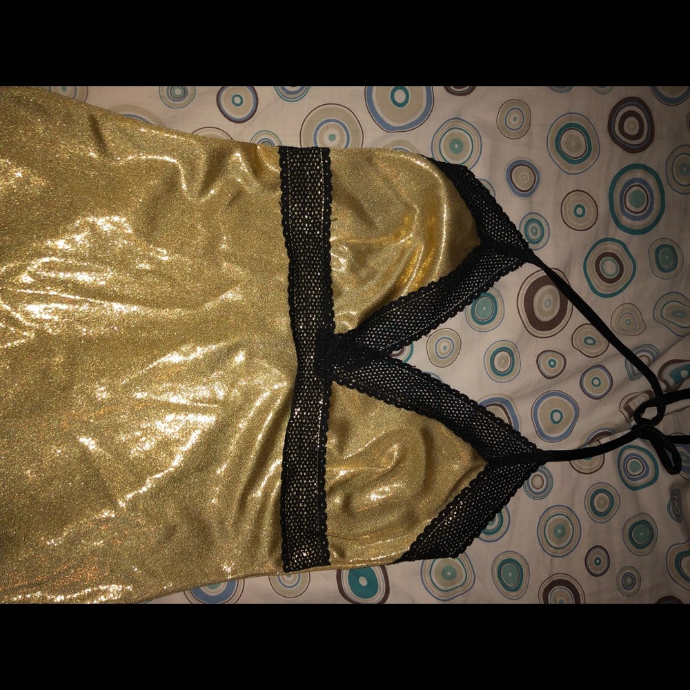 GOLD DRESS